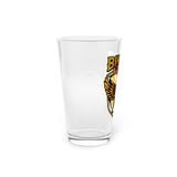 Bikers & Babes | Clear Pint Glass, 16oz
