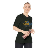 ClearSky Rehabilitation Hospital [Rio Rancho] [Front Logo] | Women's Performance V-Neck T-Shirt