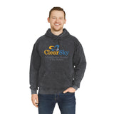 ClearSky Rehabilitation Hospital [Rio Rancho] [Front/Back Logo] | Unisex Mineral Wash Hoodie