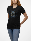 Kaktus Kats | Women's Short Sleeve V-Neck Tee