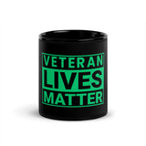 Veteran Lives Matter | Black Glossy Mug