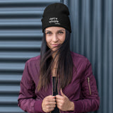 Dirty Modine Classic Rock & Roll [White] | Embroidered Beanie