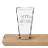 Dirty Modine Classic Rock & Roll [Black] | Shaker Pint Glass