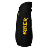 Rogue Biker [RB] [Wings & Skulls] |Unisex Hoodie