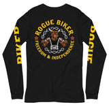 Rogue Biker [RB] [Freedom & Independence] | Unisex Long Sleeve Tee