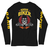 Rogue Biker [Wings & Skull] | Long Sleeve Tee