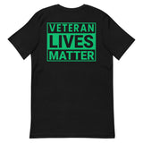 Veteran Lives Matter [Front/Back] | Unisex T-Shirt (No Sleeves)