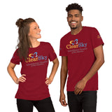 ClearSky Rehabilitation Hospital [Rio Rancho] [Front Logo] [Sleeves Logo] Unisex T-Shirt