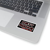 Dirty Modine [Red] | Kiss-Cut Stickers