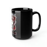 Biker Born Biker Bred [Rogue Biker] | Black Mug, 15oz