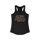 Dirty Modine [Red] | Women's Ideal Racerback Tank