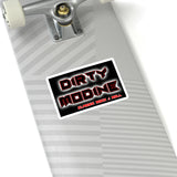 Dirty Modine [Red] | Kiss-Cut Stickers