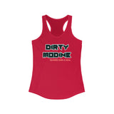 Dirty Modine [Green] | Women's Ideal Racerback Tank