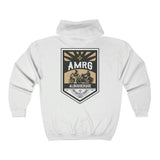 Albuquerque Motorcycle Riders Group| [AMRG] | Unisex Heavy Blend™ Full Zip Hooded Sweatshirt