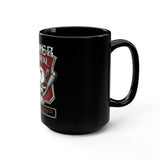 Biker Born Biker Bred [Rogue Biker] | Black Mug, 15oz