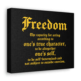 Freedom | Canvas Gallery Wraps