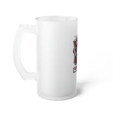 Biker Born, Biker Bred [Rogue Biker] | Frosted Glass Beer Mug
