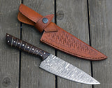 Shokunin USA Alpha X Pro Chef Knife 10.5" - Damascus Steel Chef's Knife