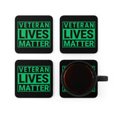 Veteran Lives Matter | Corkwood Coaster Set