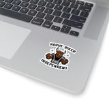 Rogue Biker [Independent] Black/White | Kiss-Cut Stickers