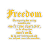 Rogue Biker [Freedom] | Kiss-Cut Stickers