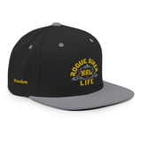 Rogue Biker Life | Freedom & Independence | Snapback Hat