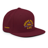 Rogue Biker Life | Freedom & Independence | Snapback Hat