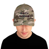 Dirty Modine [Red] | Structured Twill Cap