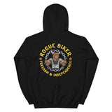 Rogue Biker Life [Freedom & Independence] |Unisex Hoodie