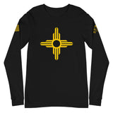 New Mexico - Zia Symbol | Unisex Long Sleeve Tee