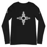 New Mexico - Zia Symbol | Unisex Long Sleeve Tee
