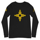 New Mexico - Zia Symbol | Unisex Long Sleeve Tee