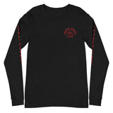 Independent To The Grave [Red] | Unisex Long Sleeve Tee