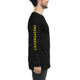 Independent To The Grave [Yellow] | Unisex Long Sleeve Tee